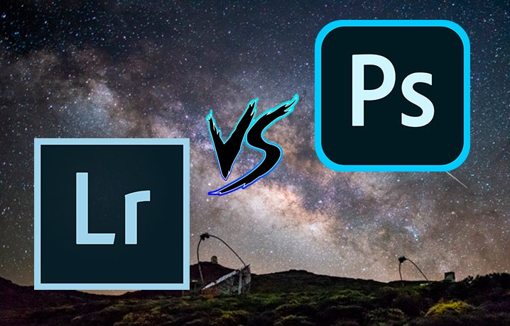 Procesado de la Vía Láctea: ¿Photoshop o Lightroom?